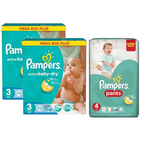 Pachet Xscutece Pampers Active Baby Mega Box Plus Buc Chilotei