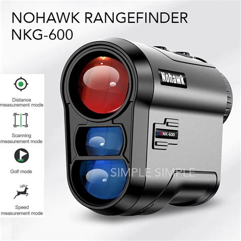 Jual Range Finder Nohawk 600m Teropong Pengukur Jarak Hunting Berburu