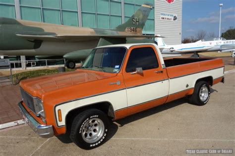 1976 Chevrolet Silverado C 10 Performance Built 454 Texas Truck Factory A C