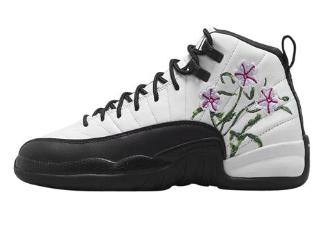 Air Jordan 12 GS Floral DR6956-100 - KicksOnFire.com