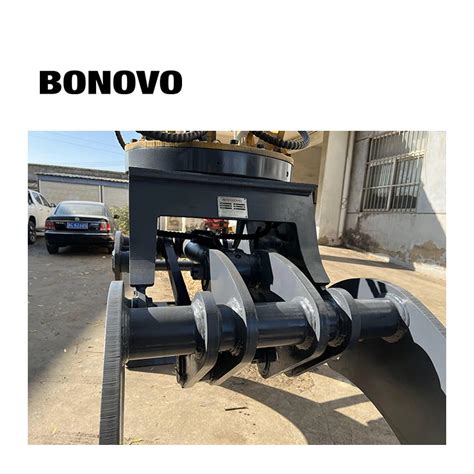 Bonovo Rotatory Sorting Grapple For 1 3 T Excavator Hydraulic Grapple