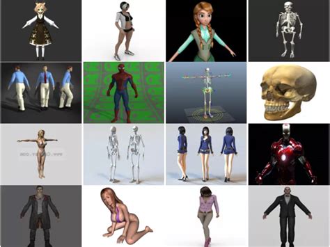 Top 24 Human 3d Models Most Viewed 2022 Open3dmodel