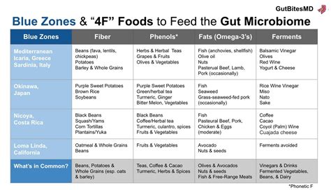 Blue Zones & "4F" Foods to Feed the Gut #Microbiome | Chris Damman, MD ...