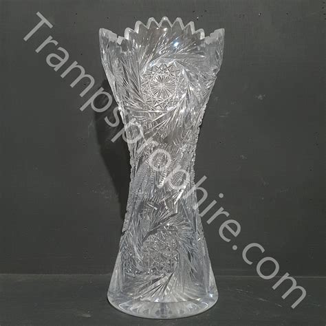cut glass vase antique 3