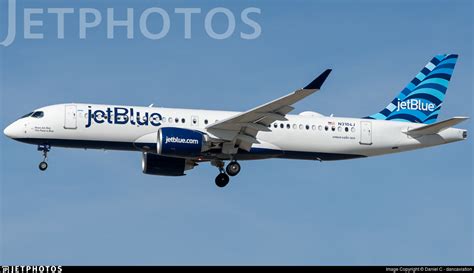 N J Airbus A Jetblue Airways Daniel Christensen Jetphotos