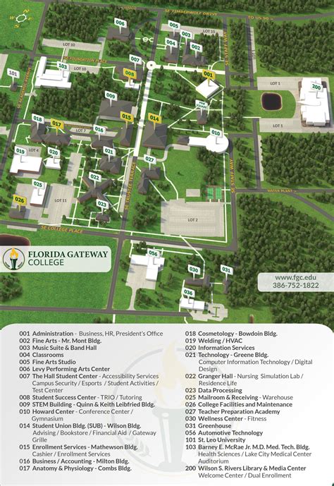 Campus Map - Florida Gateway College