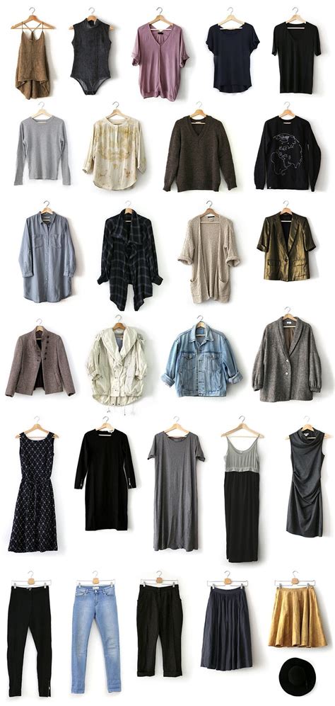 Sustainable And Ethical Fashion Capsule Wardrobe Fashion Capsule