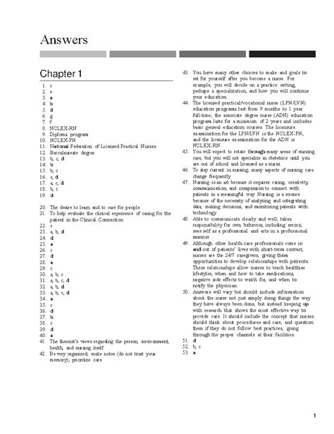 Fundamentals Study Guide Answer Key