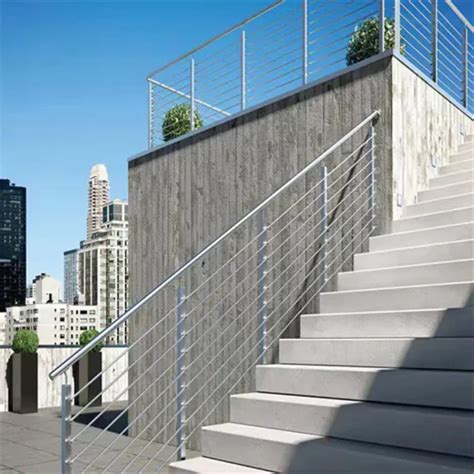 Stair Railing Laser Cut Balcony Stainless Steel Railing Design