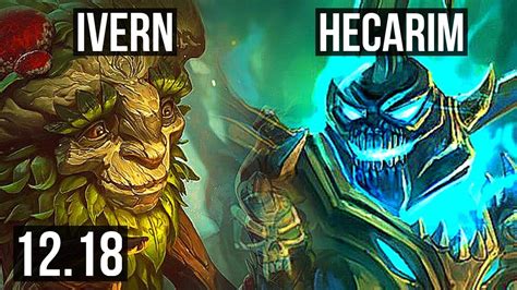 IVERN Vs HECARIM JNG 10 1 17 Rank 3 Ivern 1000 Games Legendary