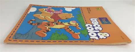 Winnie The Pooh Trace Color Book Golden Books Disney Vintage