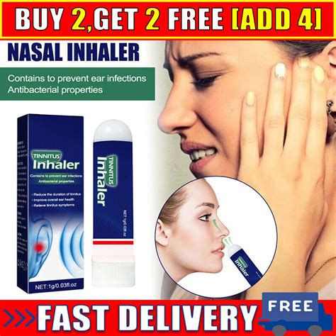 Echo Ease Tinnitus Inhaler Tinnitus Relief Tinnitus Patch Nasal Ease