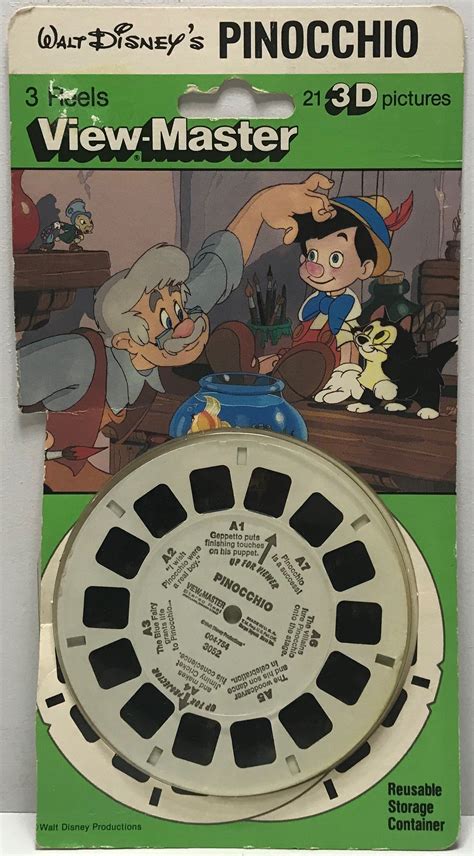 Tas View Master Walt Disney S Pinocchio D Picture Reels