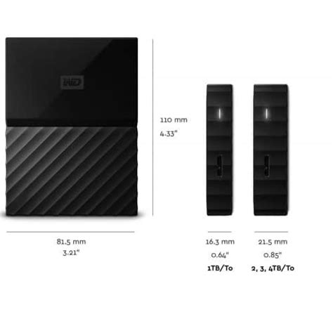 Western Digital External 4tb My Passport Hard Disk Drive Ahnaf Technology