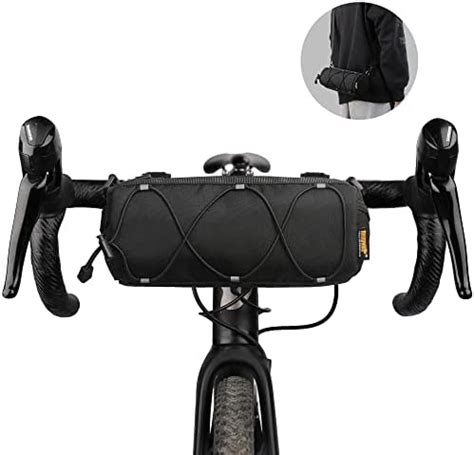 Rhinowalk Bike Handlebar Bag Bicycle Front Bag Shoulder Bag Storage Bag