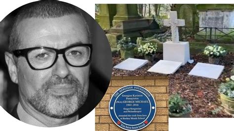 George Michaels Grave Forgotten Hampstead Home And Blue Heritage Plaque