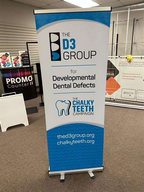 Pop Up Banner For D3 Group Toronto Ontario ESmart Prints