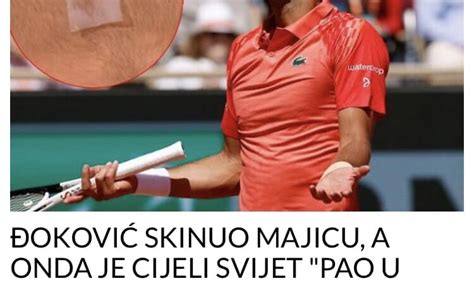 Okovi Skinuo Majicu A Onda Je Cijeli Svijet Pao U Rebus Ljudi U