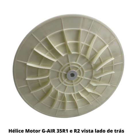 Helice Para Motor De Brinquedo Inflável G Air 680W 35R Cama