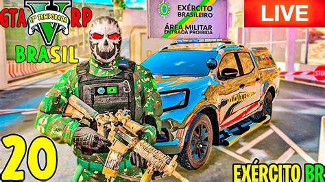 GTA 5 ROLEPLAY BRASIL TEM TRAIDOR NO EXÉRCITO 17ª TEMPORADA EP 20