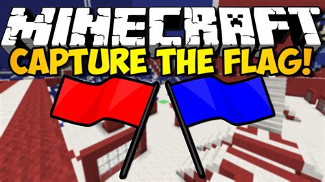 Minecraft Capture The Flag Game W Ihascupquake Redb Hd Youtube