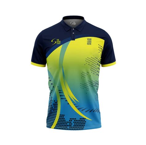 Yellow Splash Customized Cricket Team Jersey Design Customized