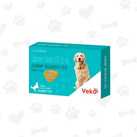 Carprofeno 25mg Tableta Unidad Analgésicos Anti Inflamatorio PERROS