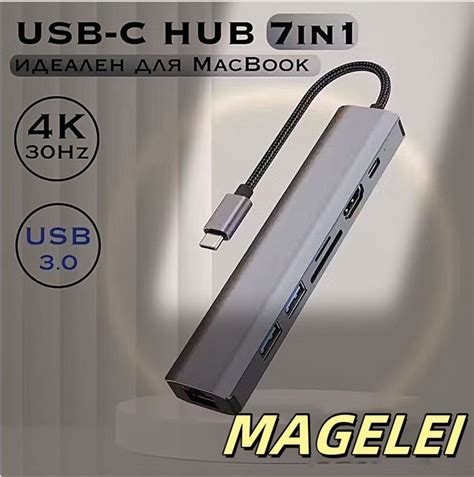 hub type c / Type-C HDMI HUB для MacBook / USB Разветвитель с HDMI 4K ...