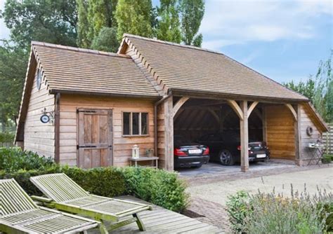 Houten Carports Houten Garage Houten Toegangspoort Poolhouse