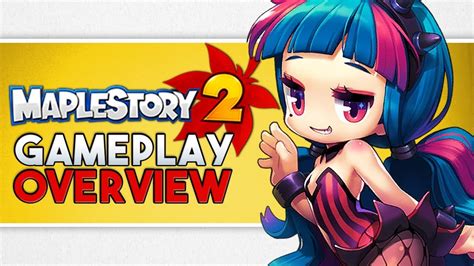 Maplestory 2 Gameplay Overview And Impressions 3d Theme Park Free To