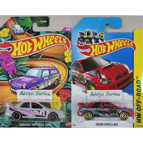 Jual Hotwheels Hot Wheels Subaru Impreza Wrx Hw Off Road Racing Development Leeway Rally El