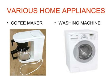 Home Appliances | PPT