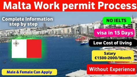 Malta Work Permit Online Apply Malta Work Permit Processing Time Malta