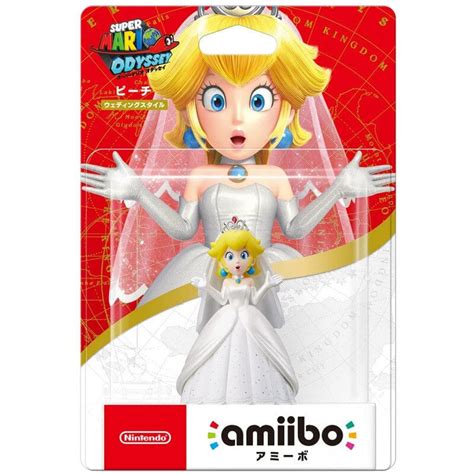 amiibo - Peach (Wedding Outfit) - Super Mario Series | Authentic ...