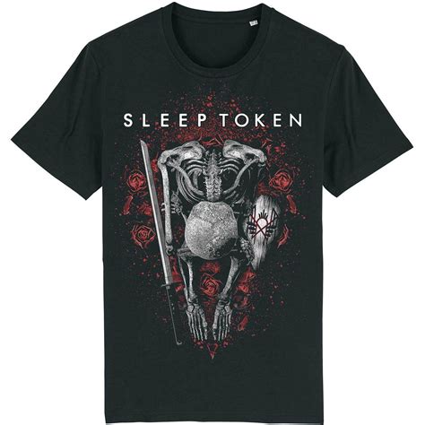 Sleep Token The Love You Want Skeleton Black T Shirt New Official