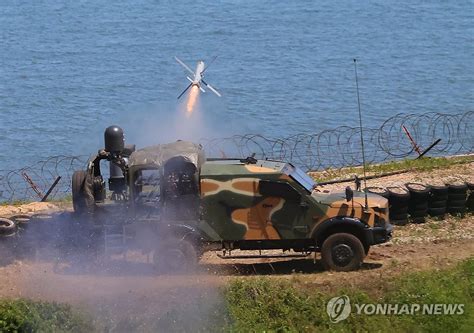 Marine Corps Holds Firing Drills On Border Islands Yonhap News Agency