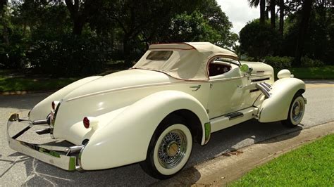 1936 AUBURN BOAT TAIL SPEEDSTER REPLICA TITLED AS A 1981 ROADSTER For Sale