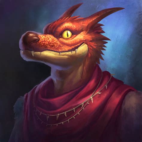 Artstation Ham The Kobold Sorcerer Dnd Portrait Commission