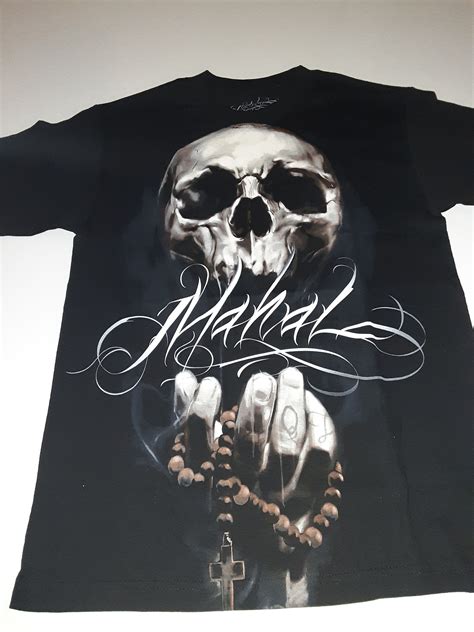 Vintage Sullen Art By Simon Hayag Custom Tattoo Skull Graphic Tee Shirt