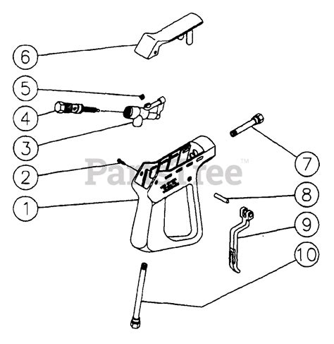 Homelite Cpw Ut Homelite Pressure Washer Gun Assembly