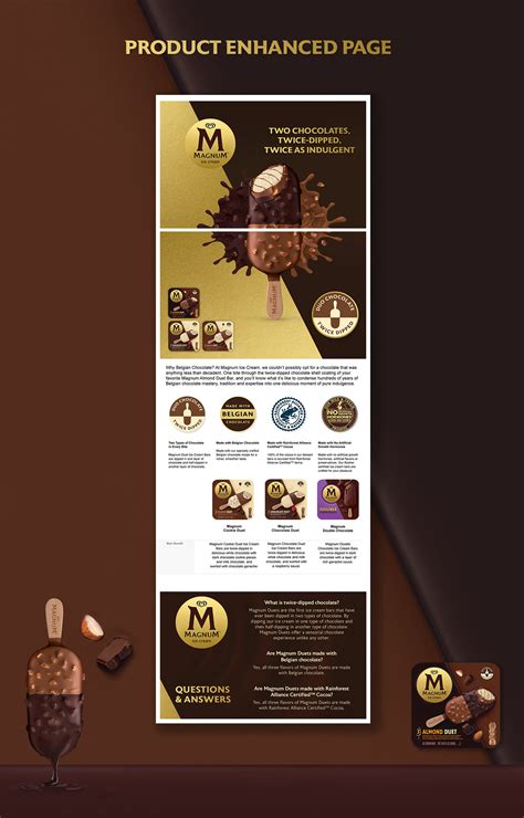 Magnum Almond Duet Unilever On Behance