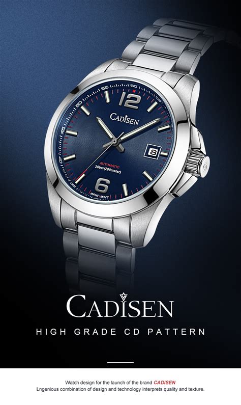 Cadisen Men S Mechanical Watch New Miyota Movement Automatic