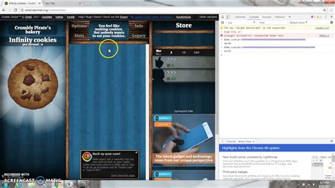 How To Hack Cookie Clicker On A Laptop YouTube