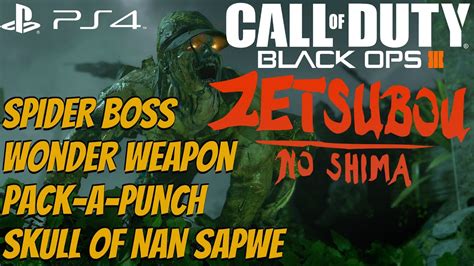 Call Of Duty Black Ops 3 Zetsubou No Shima Gameplay Guide Spider