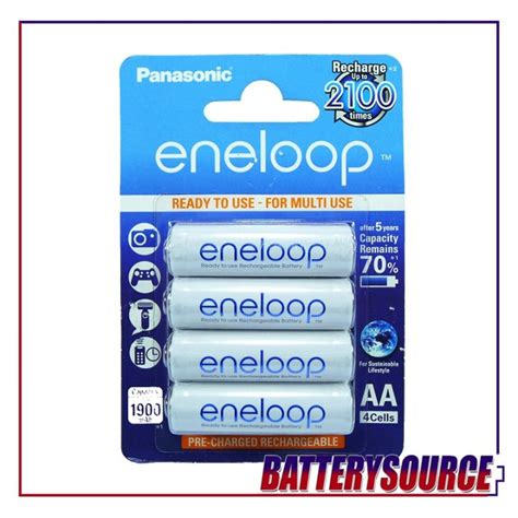 ☛eneloop Rechargeable Battery Aa Bk3mcce 1 2 Volts 1900mah Nimh Double