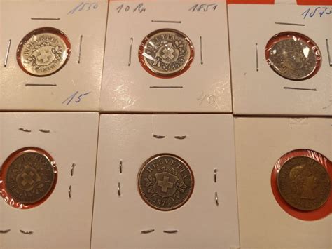 Switzerland X Rappen Coins Catawiki