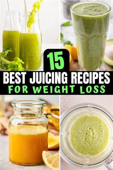 15 Healthy Juice Recipes for Weight Loss