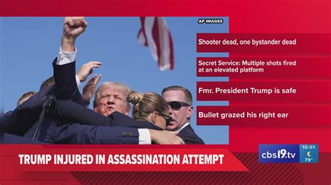 Texas Officials React To Shots Fired At Trump S Campaign Rally Cbs19 Tv