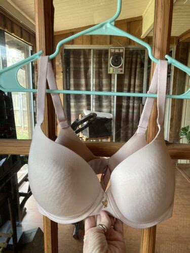 Victorias Secret Semi Demi Bra 36DD NUDE Blush Pink EBay