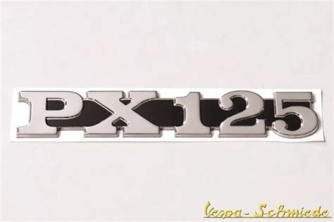 VESPA EMBLEM SCHRIFTZUG Seitenhaube PX125 Zum Kleben PX 125